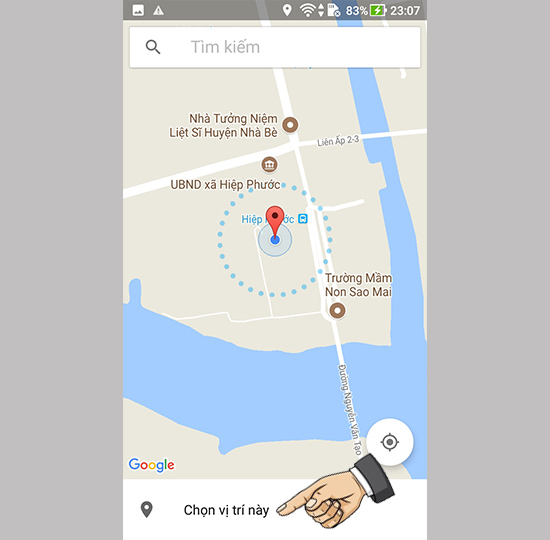 Thêm địa điểm tin cậy vào